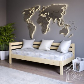 Кровать односпальная "Магия" с двумя спинками