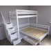 Угловая кровать "Домовенок-Макси" на три спальных места
