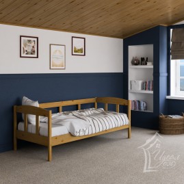 Кровать односпальная "Весна-3", массив