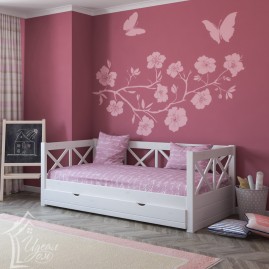 Кровать односпальная "Мечта-1" с ящиками