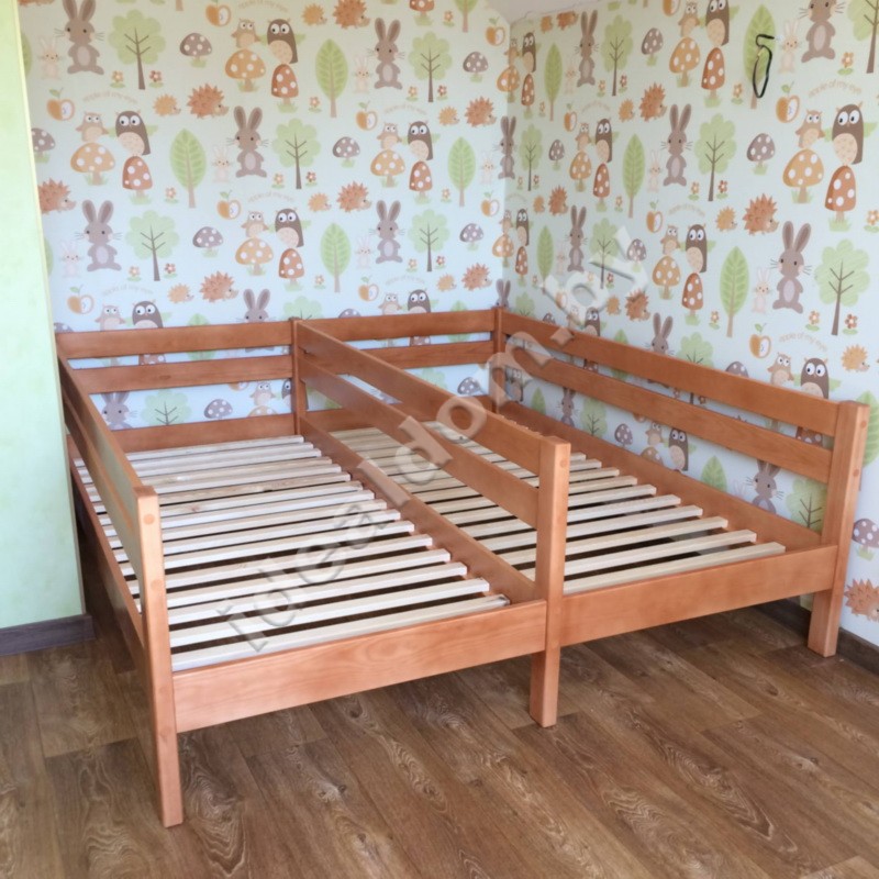 Детская кровать 1+1 для двоих детей