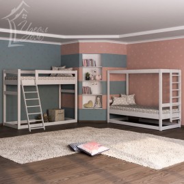 Двусторонняя кровать «Перевёртыш-1»