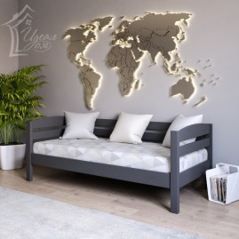 Кровать односпальная "Магия" с тремя спинками