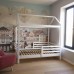 Кровать для двоих детей «Домик-Макси» 