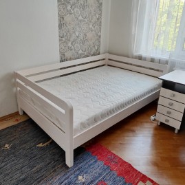 Двуспальная кровать-тахта «Вектор-2», массив