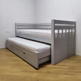 Выдвижная двухуровневая кровать "Грация"