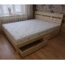 Кровать двуспальная "Купидон-4" из массива дерева