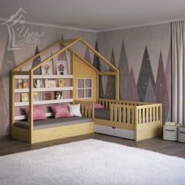 Кровать-дом «Бунгало»