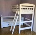 Угловая кровать "Домовенок-Люкс" со съемной лестницей