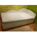 Односпальная кровать с ящиками "Волна"