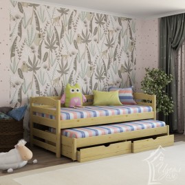 Выдвижная кровать "Загадка" с телескопическими ящиками