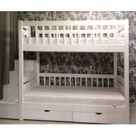 Двухъярусная кровать "Колизей-Люкс" со ступеньками