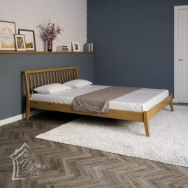 Двуспальная деревянная кровать "Релакс-Мини"