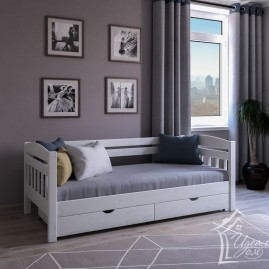 Кровать 1-но спальная "Славянка" с ящиками